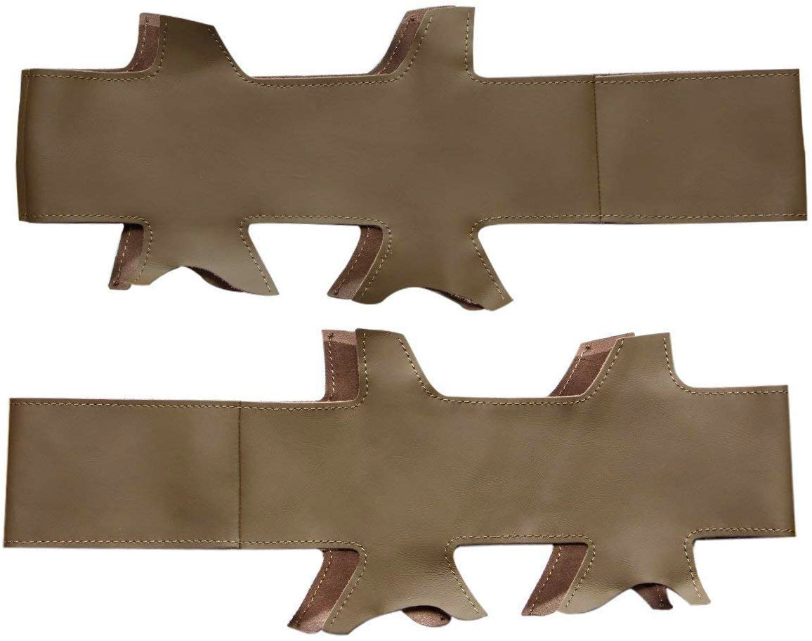 Loncky Auto Custom Fit OEM Brown Genuine Leather Car Steering Wheel